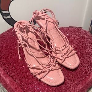 Circus by Sam Edelman Pink Strappy Heels